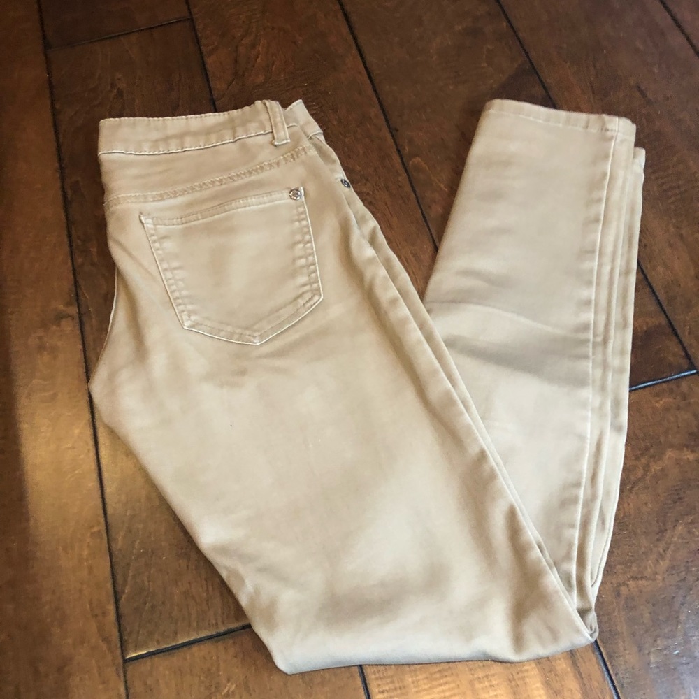 Celebrity pink tan very soft jeans size 5 - EUC